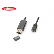 EDNET ΚΑΛΩΔΙΟ USB/CARD READER ΓΙΑ MSD